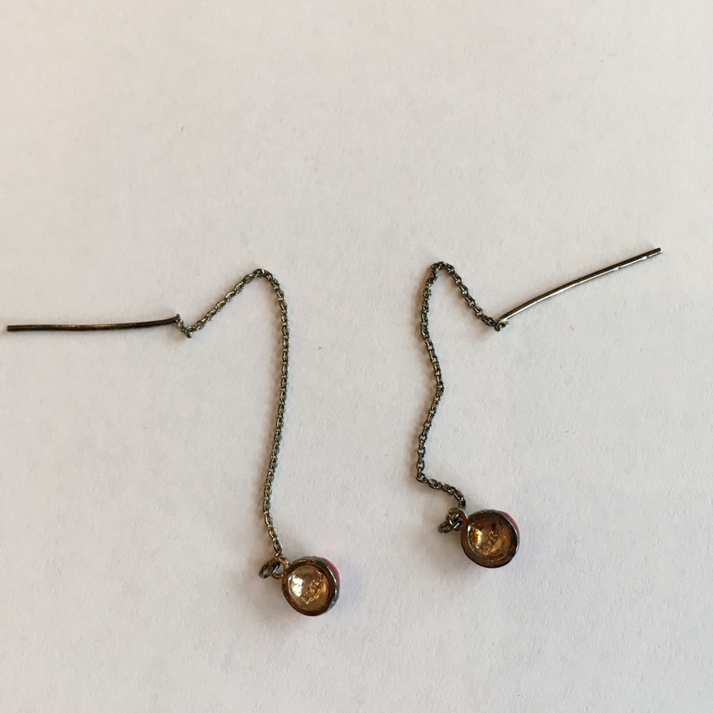 Sterling Silver Lady Bug Dangles * - image 2